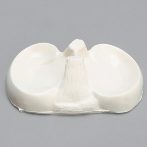 Meniscal Puck with Reinforcement, White